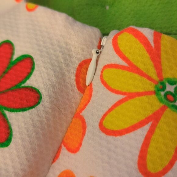 Florence Eiseman Girls groovy flower power print dress size 10 - Picture 7 of 7